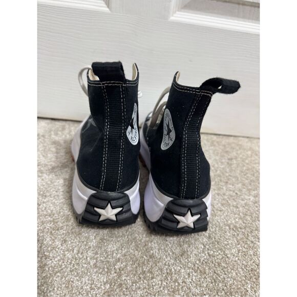 Converse Run Star Hike High Top Platform Black Size US Women’s 9, Men’s 7.5 EUC - Picture 5 of 9